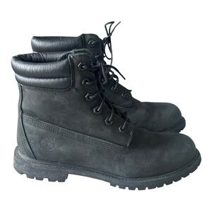 Timberland Women's Linden Woods 6-Inch Waterproof Boot‎ size 9 Black
